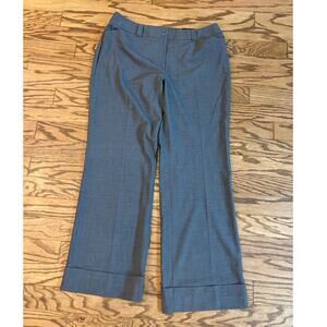 NEW Lane Bryant Perfect Drape Mid Rise Straight Leg Dress Pants Size 18T Gray